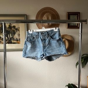 Women's Levi's denim shorts